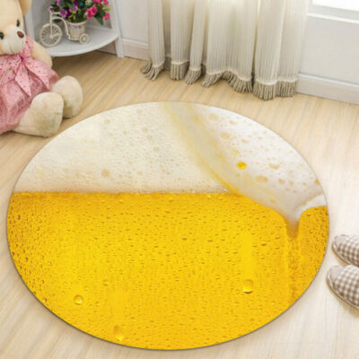 Love Beer Round Carpet Rug - Round Rugs RG706
