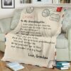 A Letter To My Granddaughter Blanket BS274