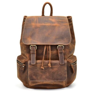 The Brandt Weekender | Small Leather Duffle Bag